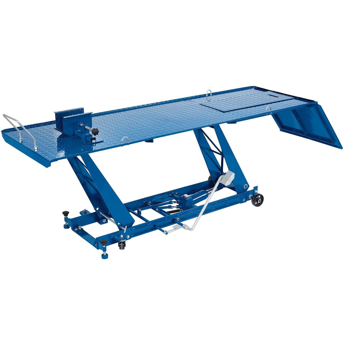 Draper Hydraulic Motorcycle Lift, 450kg - Image 1
