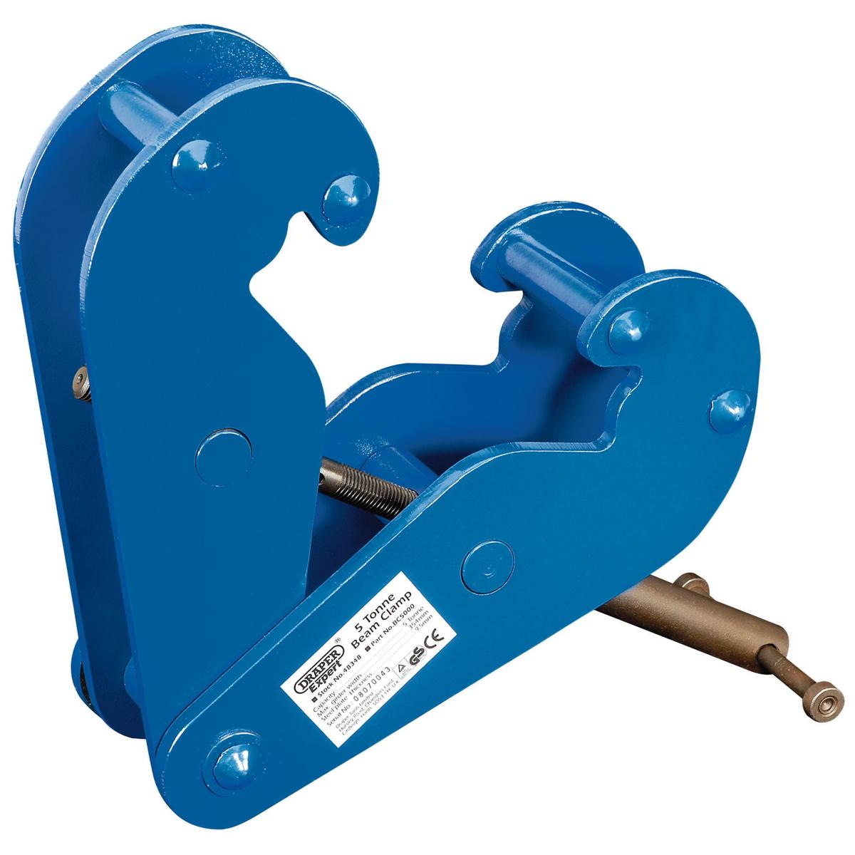 Draper Expert Beam Clamp, 5 Tonne - Image 1