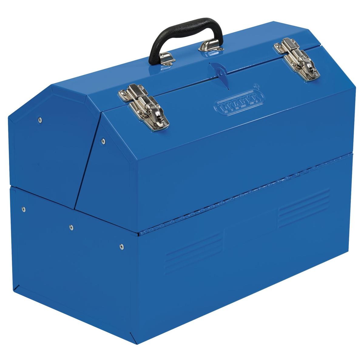 Draper Barn Type Tool Box with 4 Cantilever Trays, 460mm - Image 1