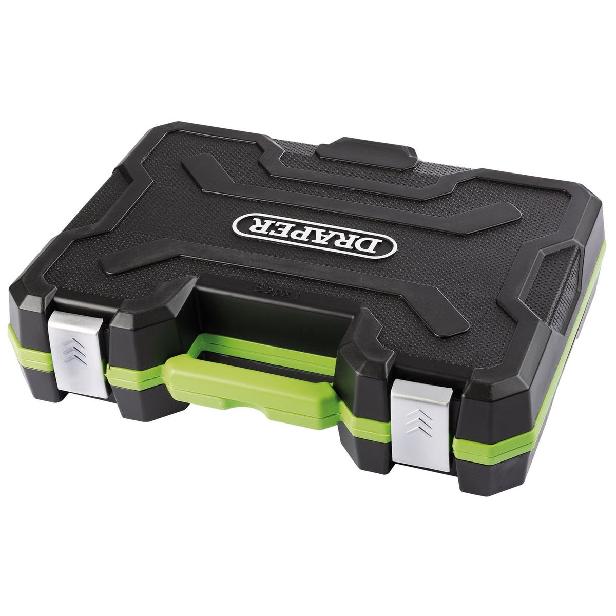 Draper Metric Socket Set, 1/4” and 1/2” Sq. Dr. (100 Piece) - Image 2