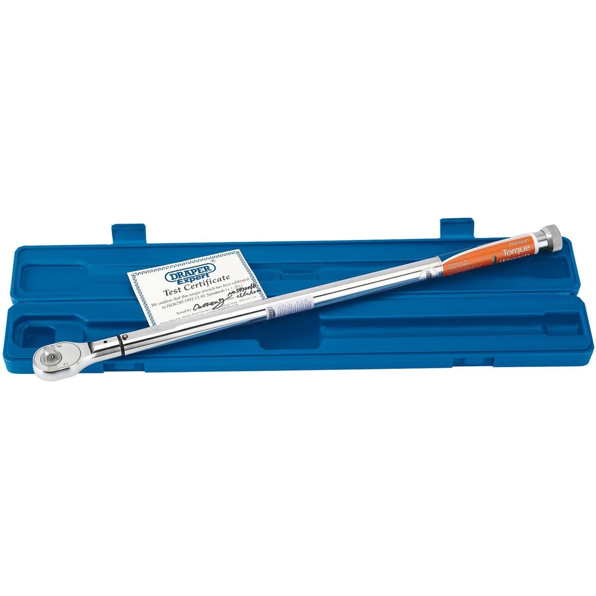 Draper Expert Precision Torque Wrench, 1/2" Sq. Dr., 70 230Nm - Image 1
