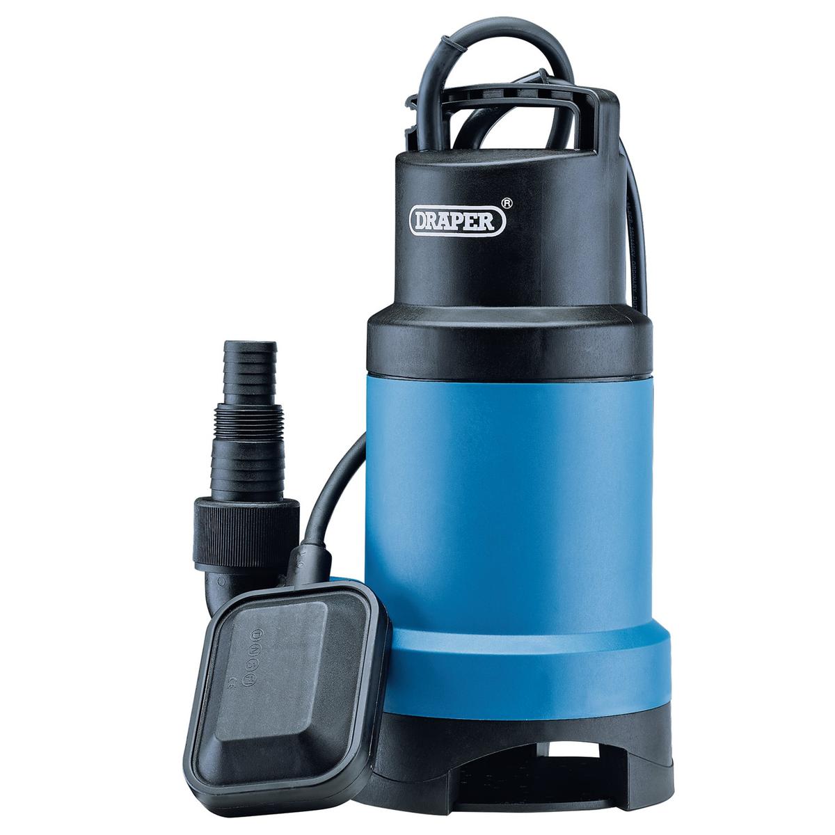 Draper Submersible Dirty Water Pump with Float Switch, 200L/Min, 750W - Image 1