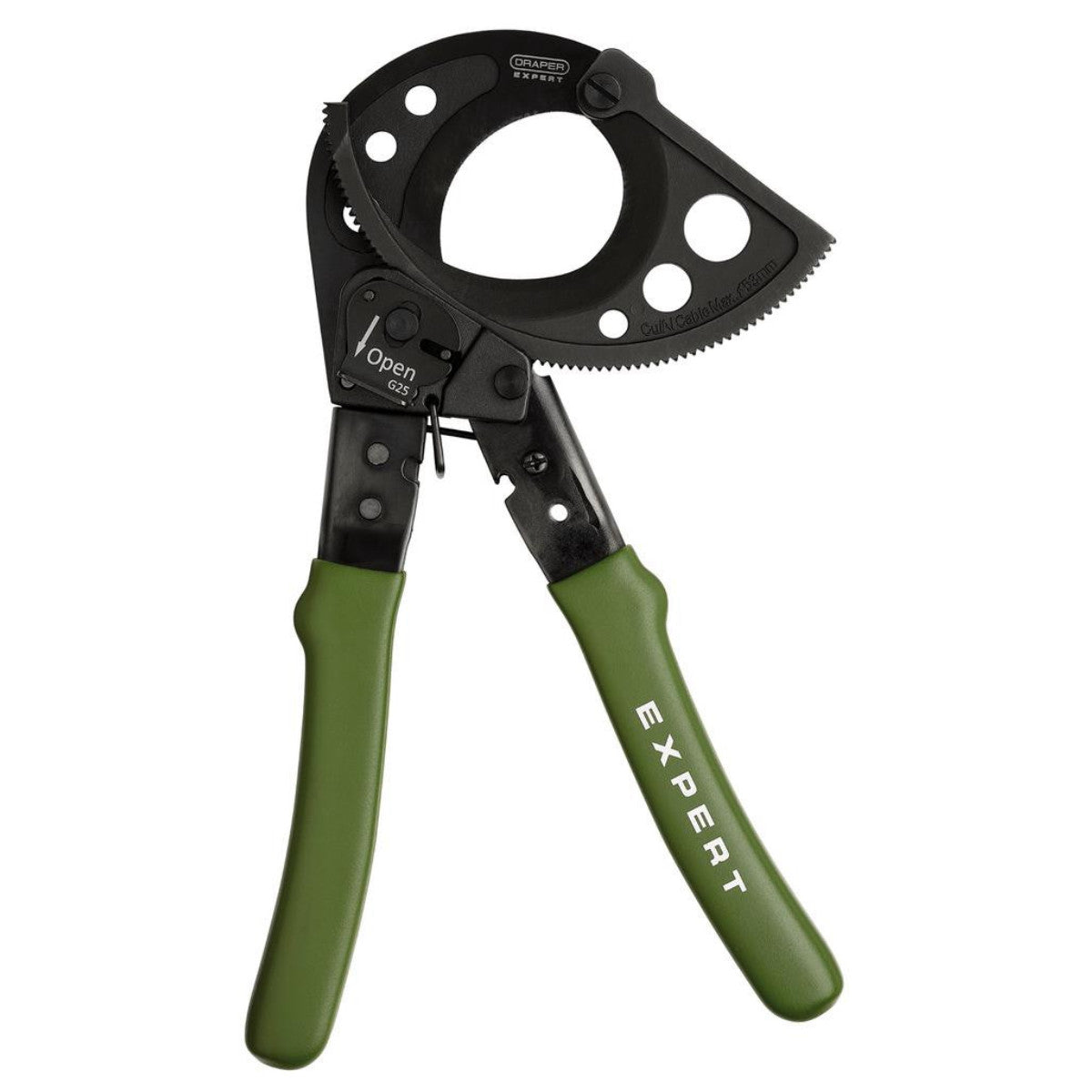Draper Expert Ratchet Action Cable Cutter, 280mm 64329