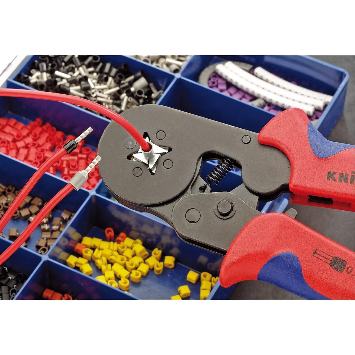 KNIPEX 97 53 04SBE Self Adjusting Ferrule Crimping Pliers - Image 2
