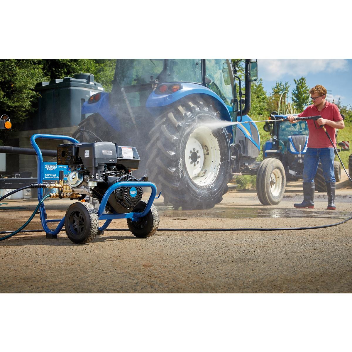 Draper Expert Petrol Pressure Washer, 13Hp - Image 3