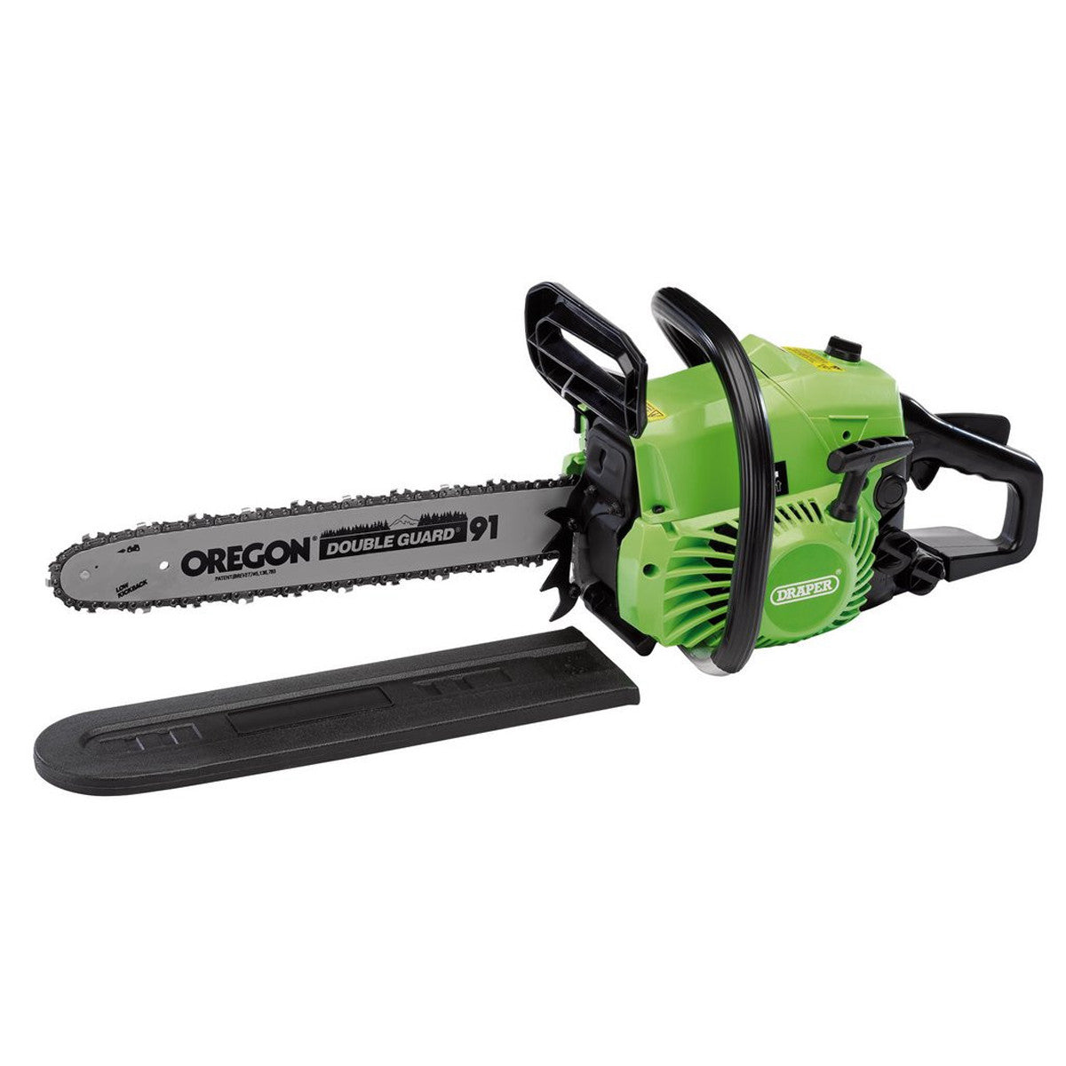 Draper Petrol Chainsaw with Oregon Chain and Bar, 400mm, 37cc 02567
