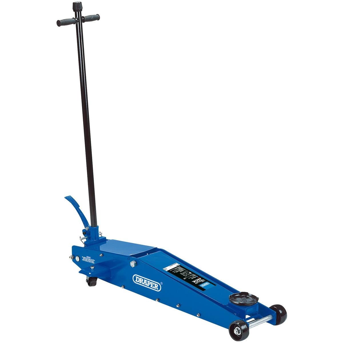 Draper Long Chassis Trolley Jack, 2 Tonne - Image 1