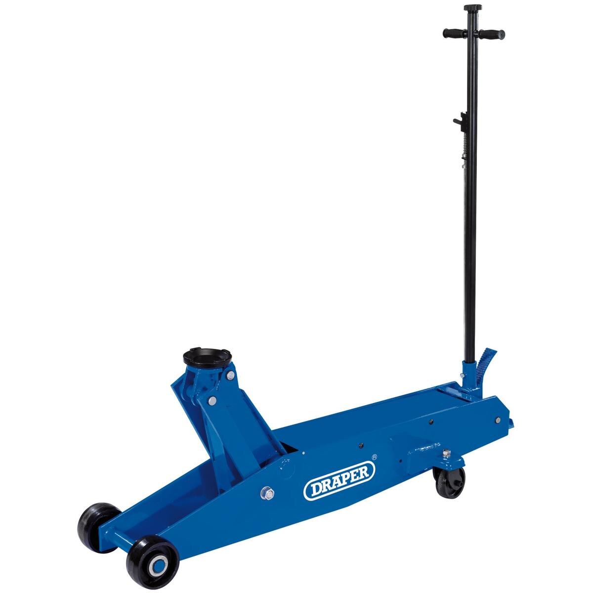 Draper Long Chassis Trolley Jack, 10 Tonne - Image 2