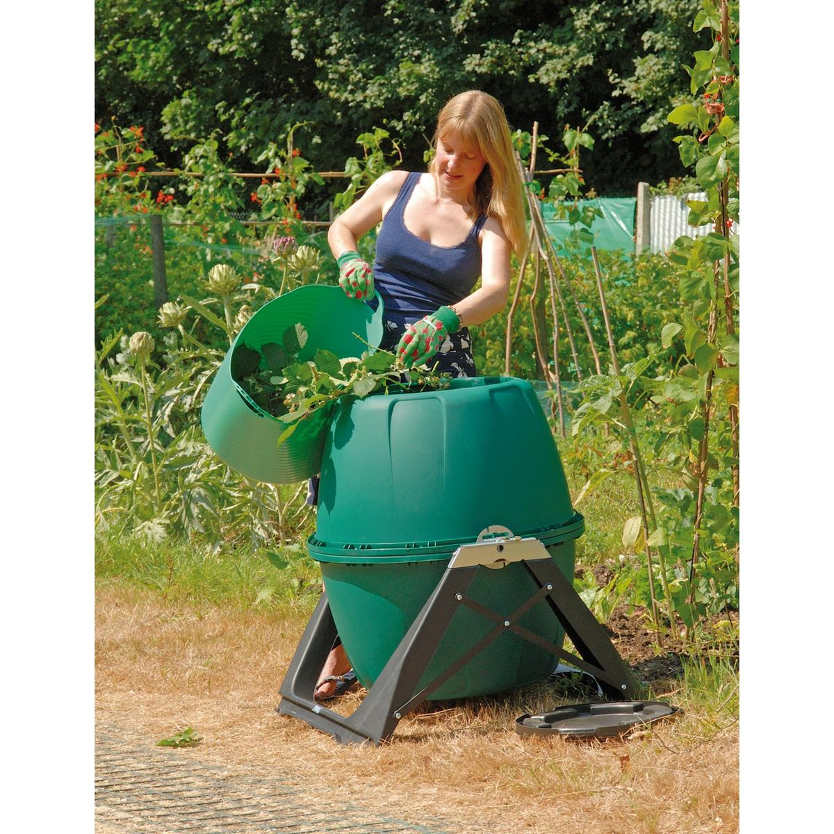 Draper Compost Tumbler, 180L - Image 4
