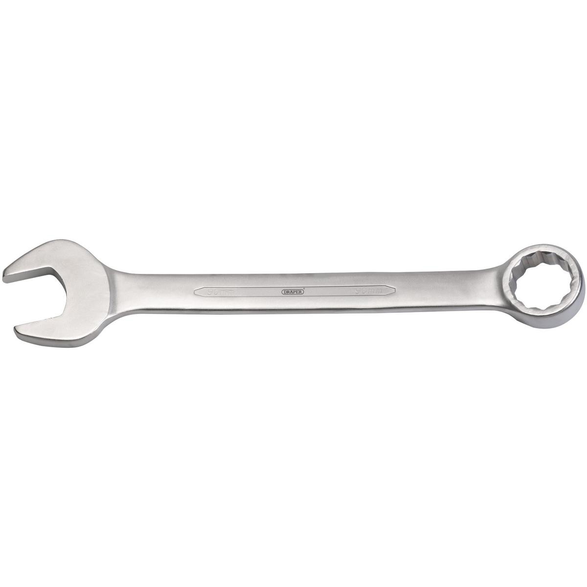 Draper Heavy Duty Long Pattern Metric Combination Spanner, 90mm - Image 1