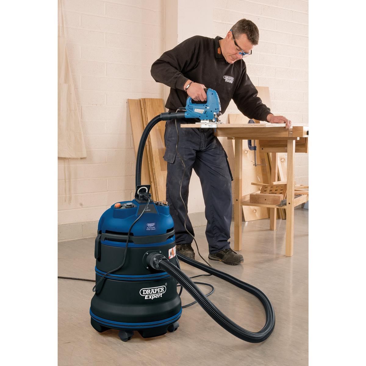 Draper Expert 230V M-Class Wet and Dry Vacuum Cleaner, 35L, 1200W - Image 4