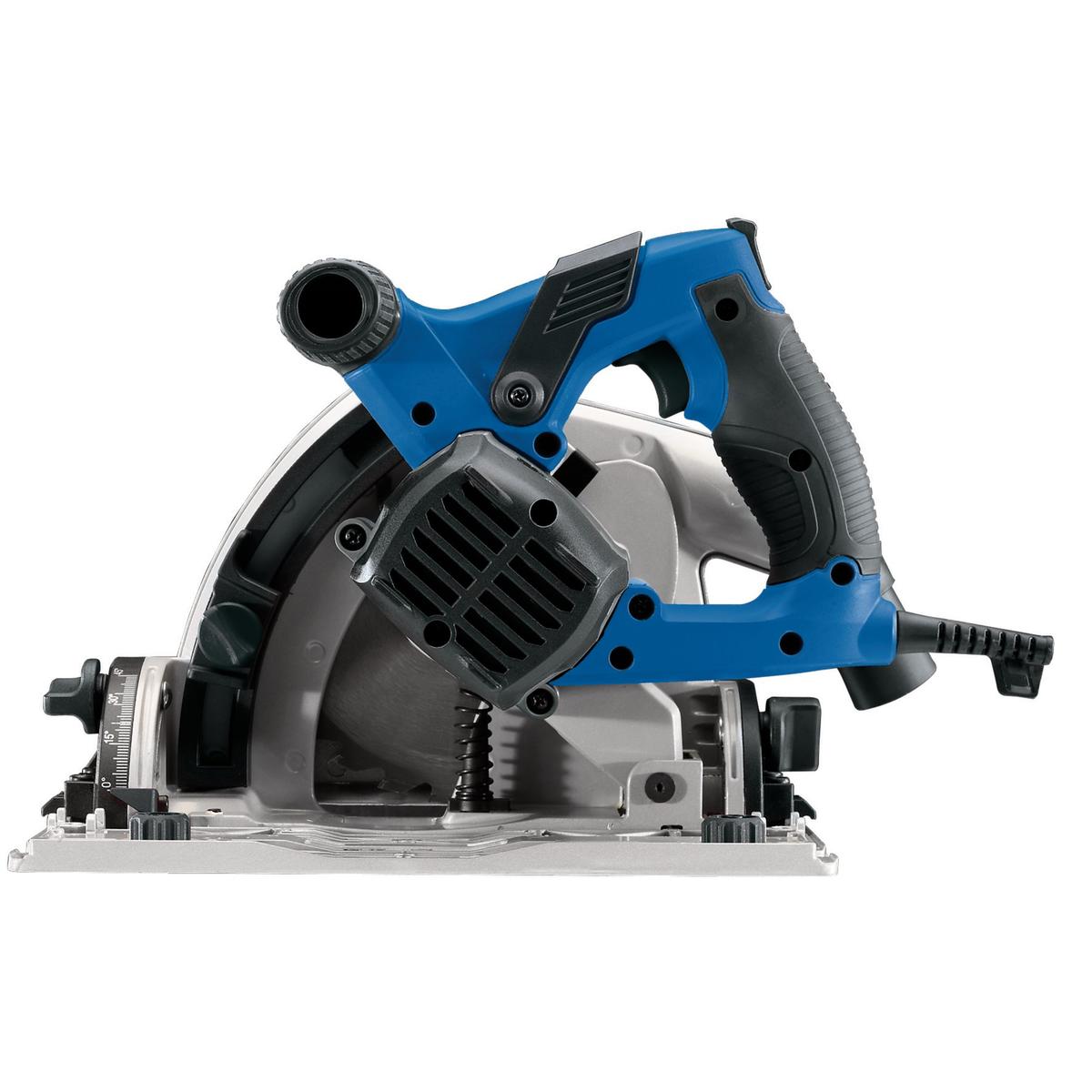 Draper 230V Plunge Saw with Guide Rails, 165mm, 1200W - Image 2