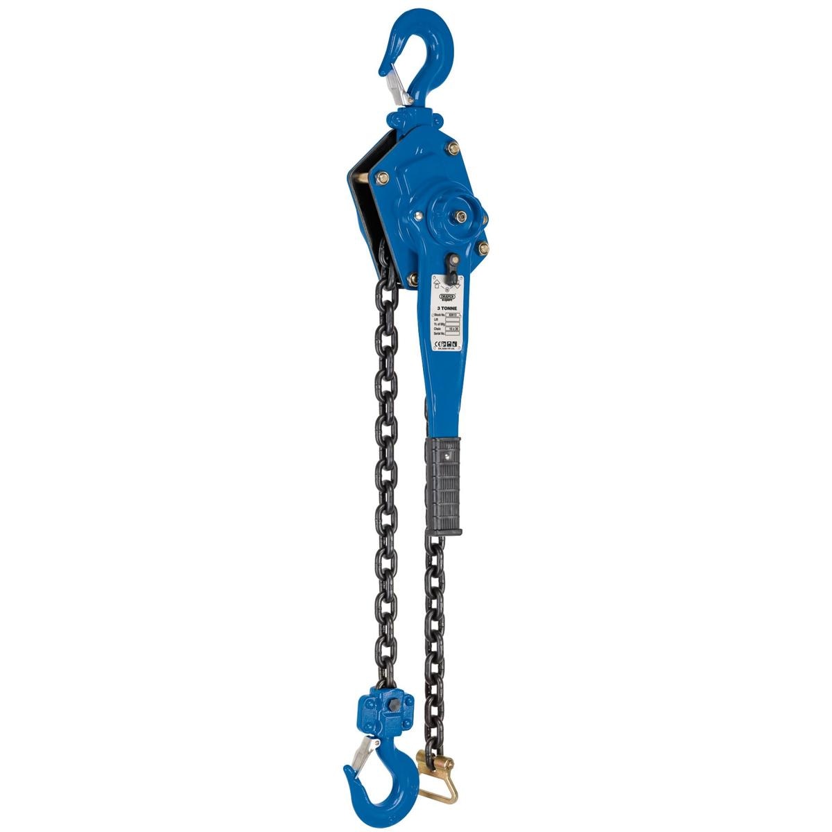 Draper Expert Chain Lever Hoist, 3 Tonne - Image 1