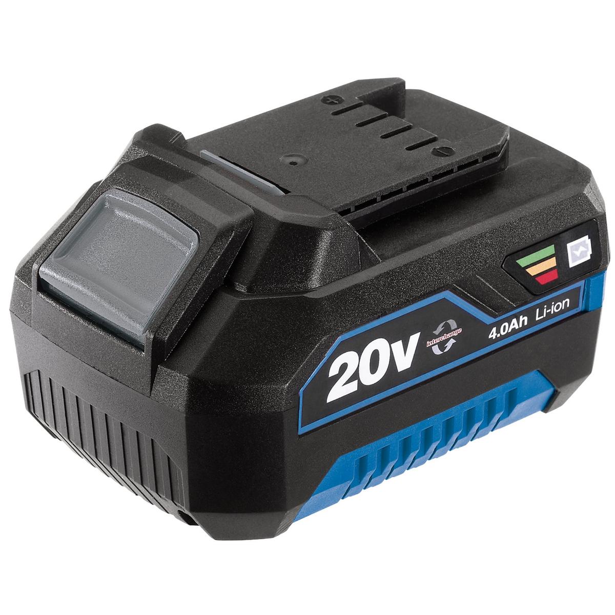 Draper Storm Force 20V Li-ion Battery, 4.0Ah - Image 1