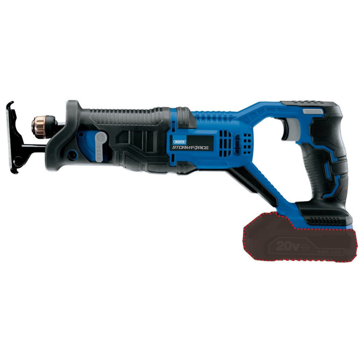 Draper Storm Force 20V Reciprocating Saw (Sold Bare) 89459