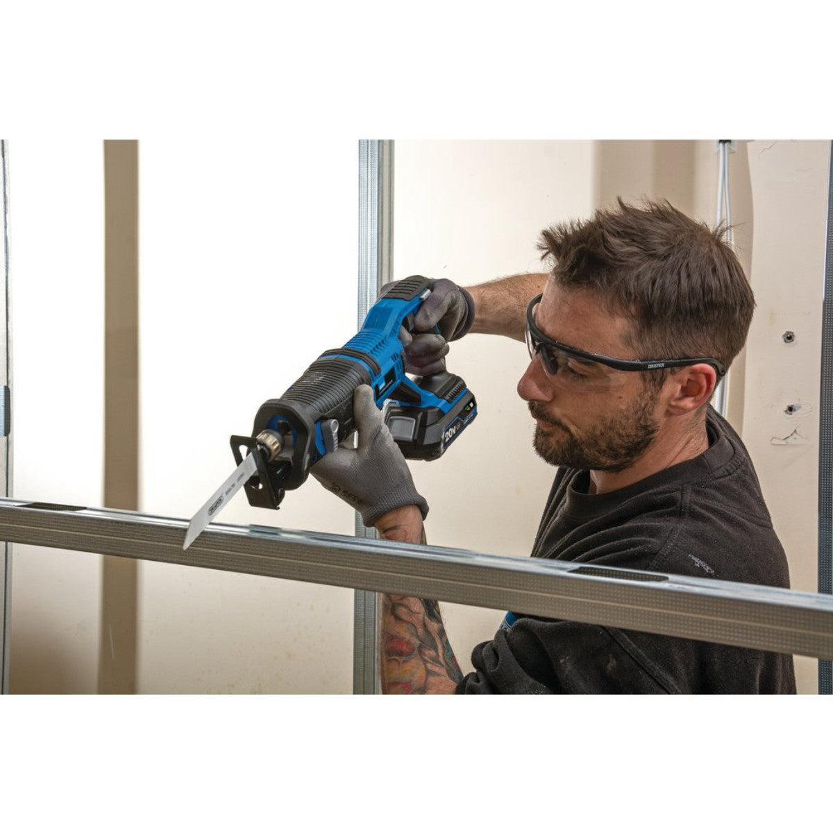 Draper Storm Force 20V Reciprocating Saw (Sold Bare) 89459