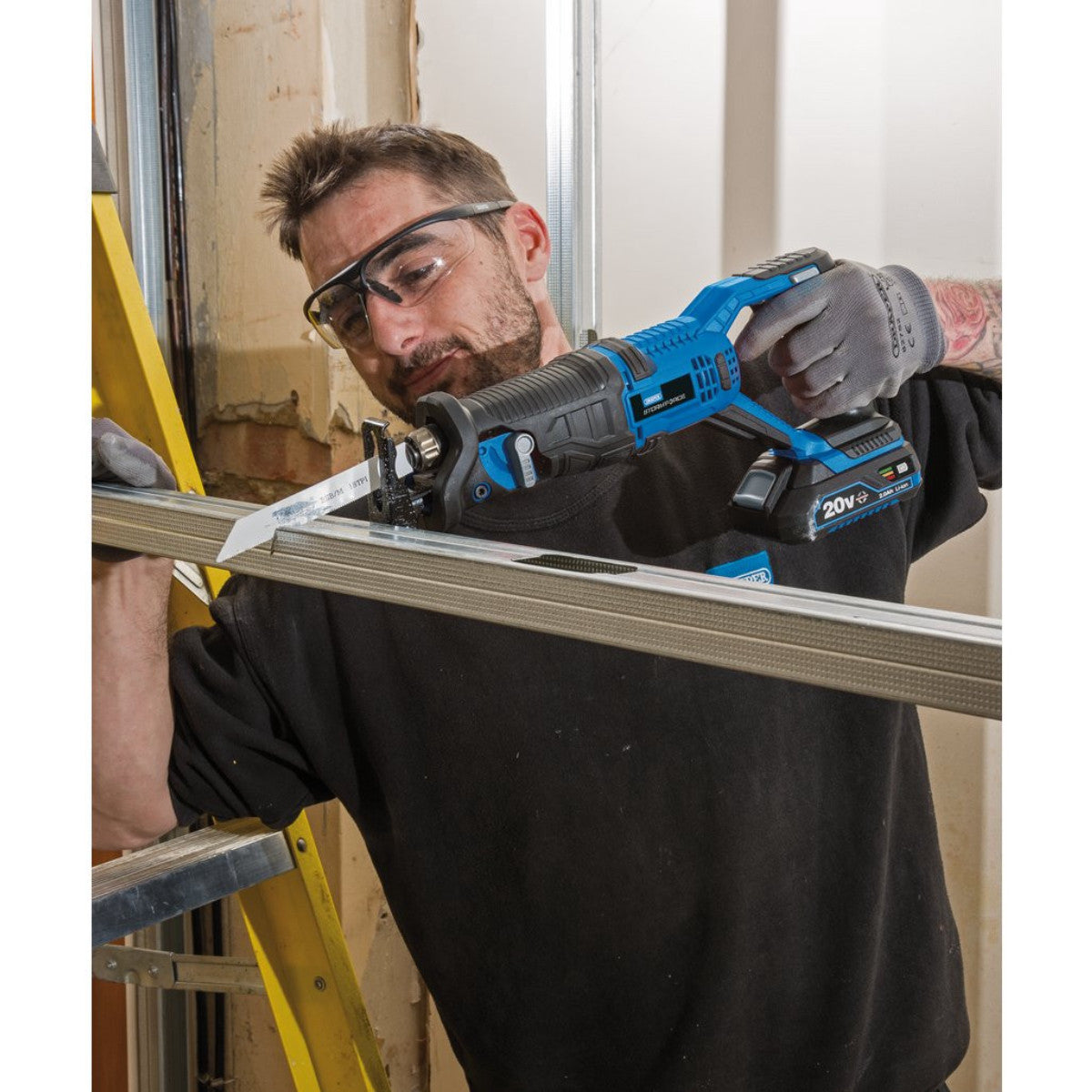 Draper Storm Force 20V Reciprocating Saw (Sold Bare) 89459
