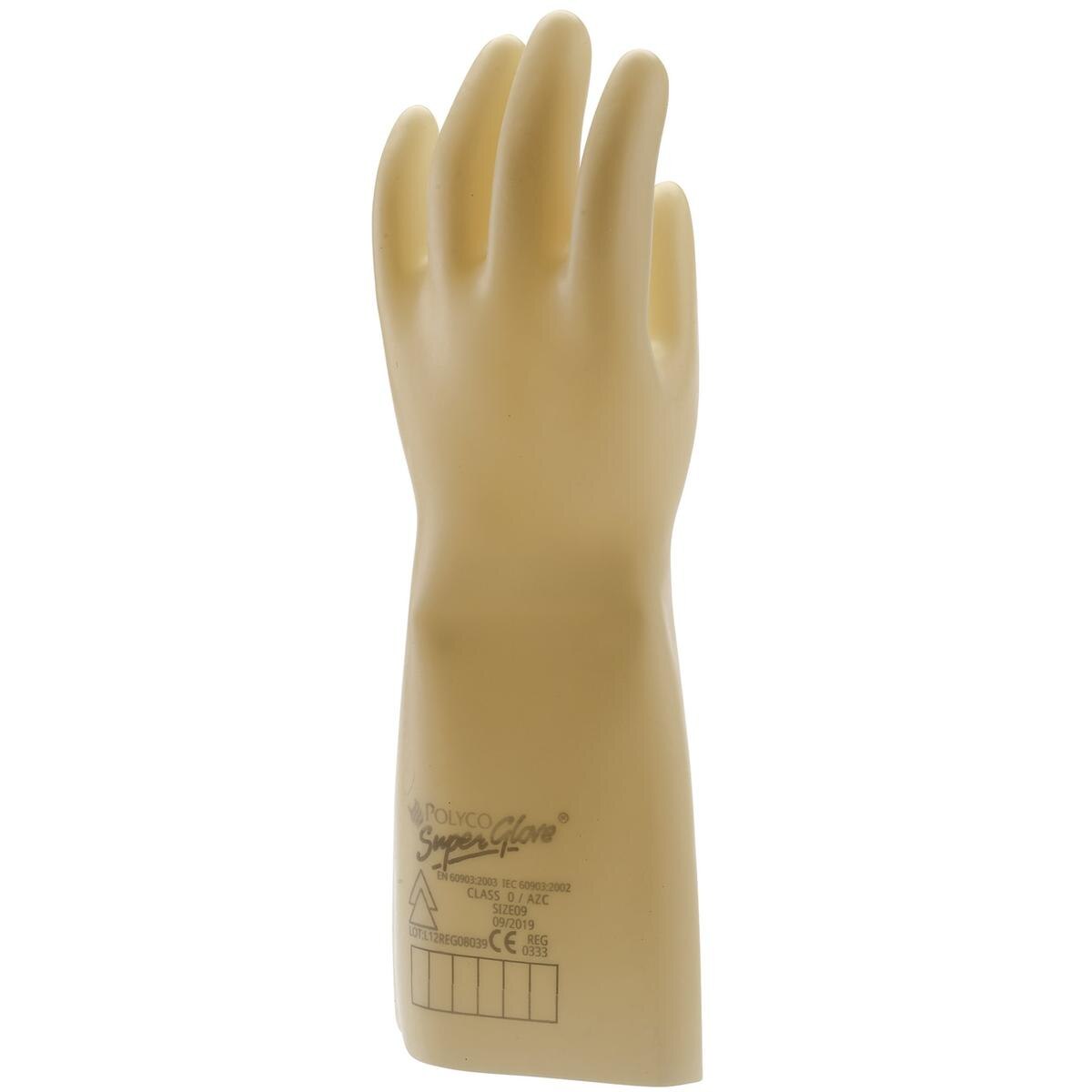 Draper Expert Class 0 Electrical Insulating Gloves, Size 9 - Image 2