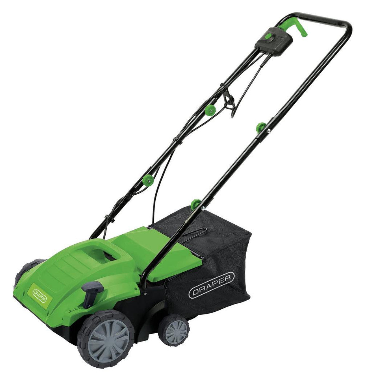 Draper 230V 2-in-1 Lawn Aerator and Scarifier, 320mm, 1500W 97921