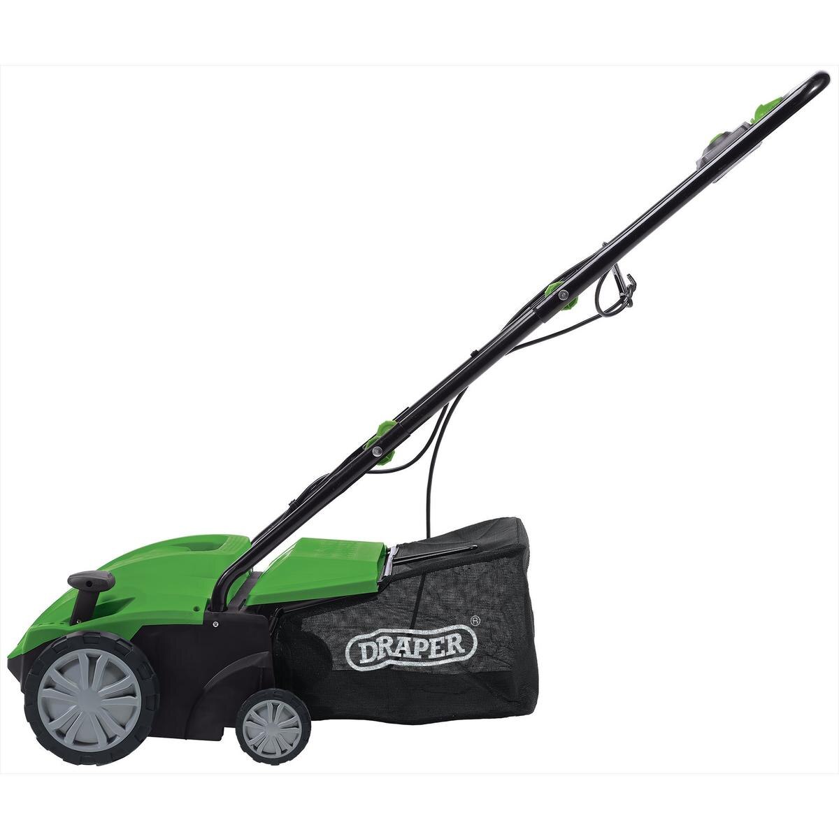 Draper 230V 2-in-1 Lawn Aerator and Scarifier, 320mm, 1500W - Image 2