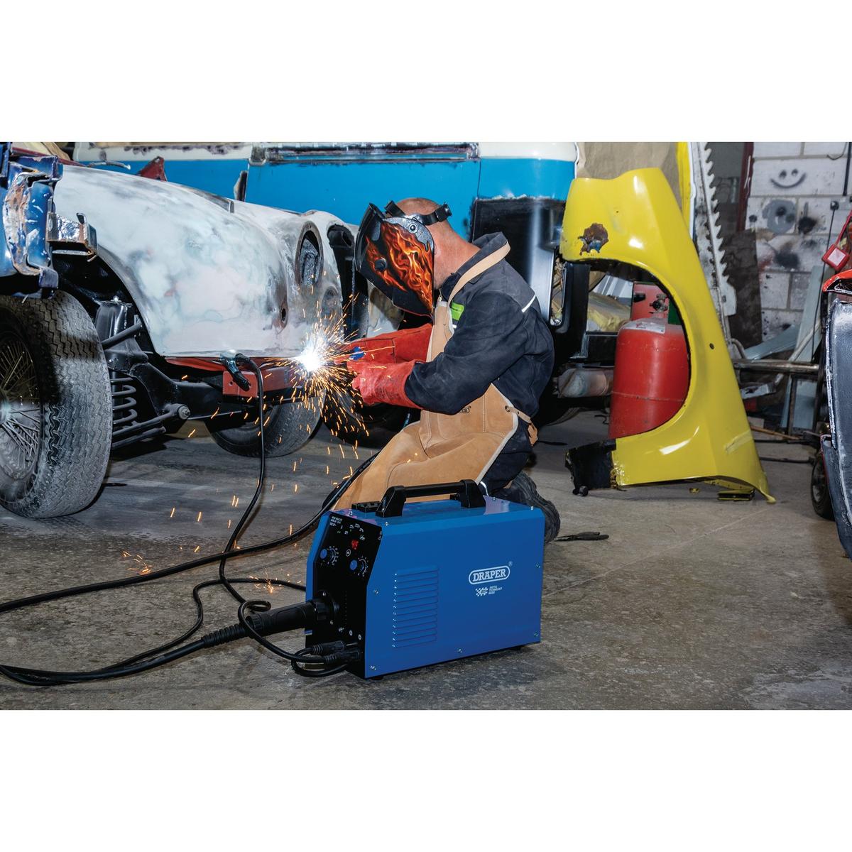Draper Gas/Gasless MIG Inverter Multi-Welder Dti, 160A - Image 4