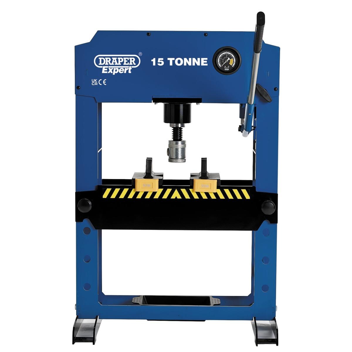 Draper Expert Hydraulic Bench Press, 15 Tonne - Image 2