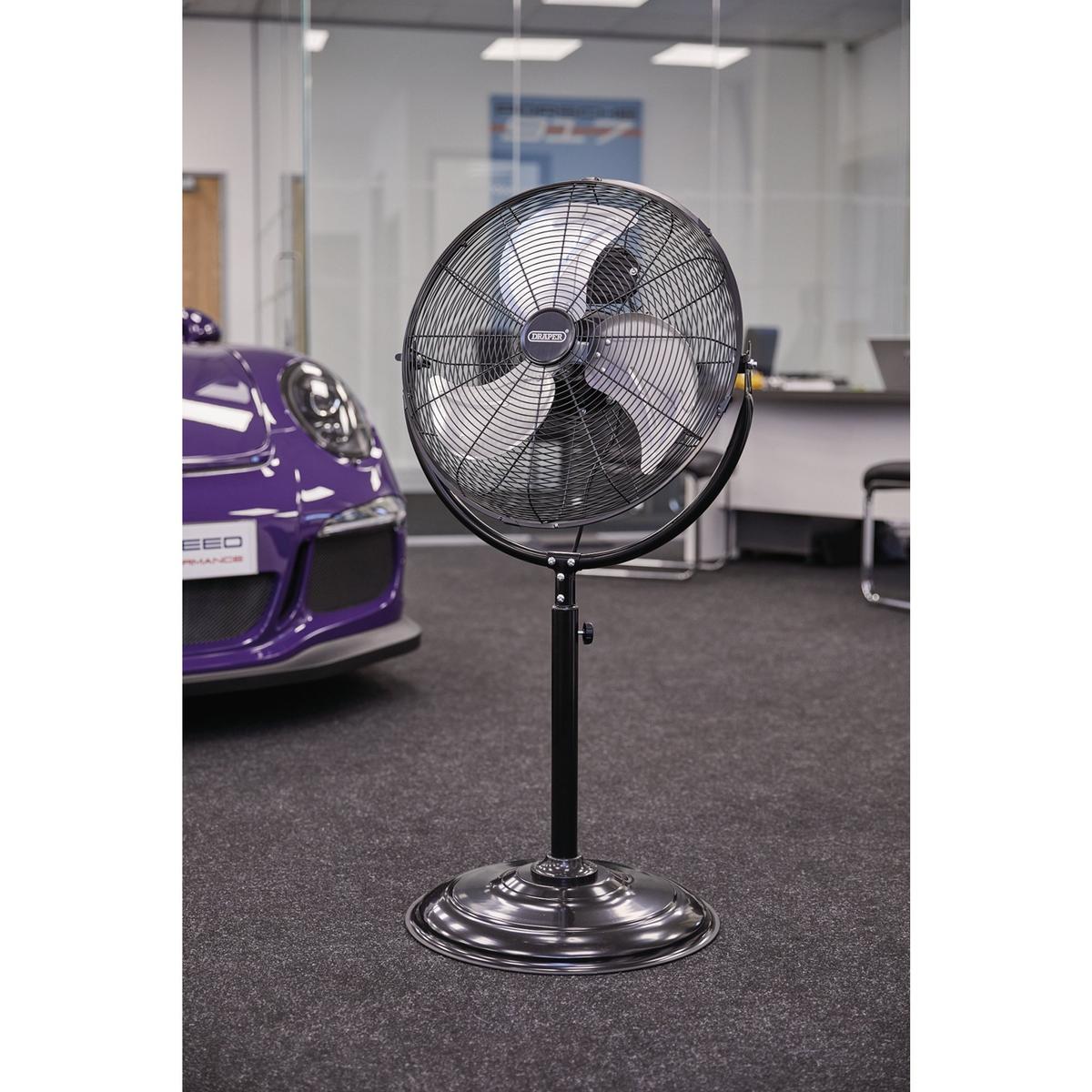 Draper 230V Pedestal Fan, 18"/450mm, 120W - Image 5