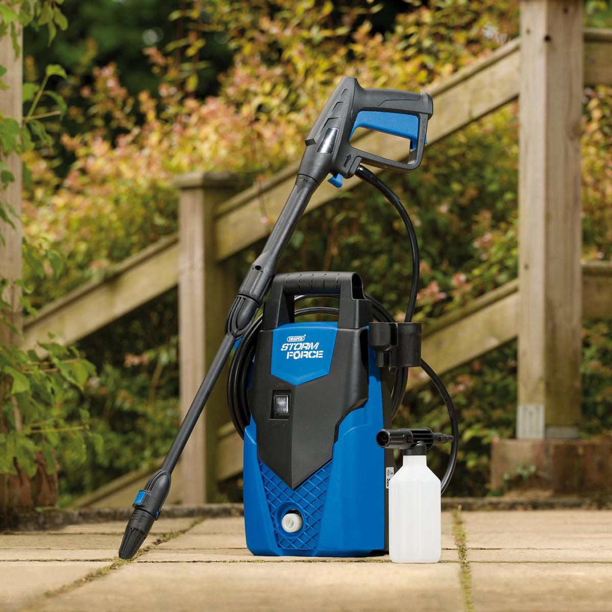 Draper Storm Force Pressure Washer, 1400W, 105bar - Image 7