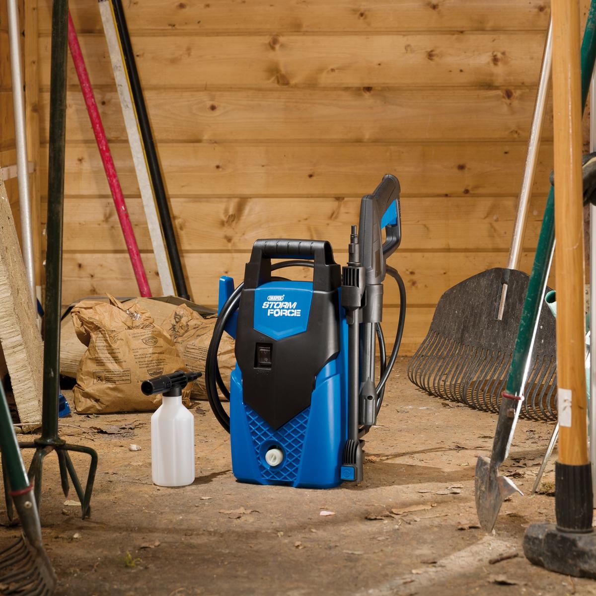 Draper Storm Force Pressure Washer, 1400W, 105bar - Image 8