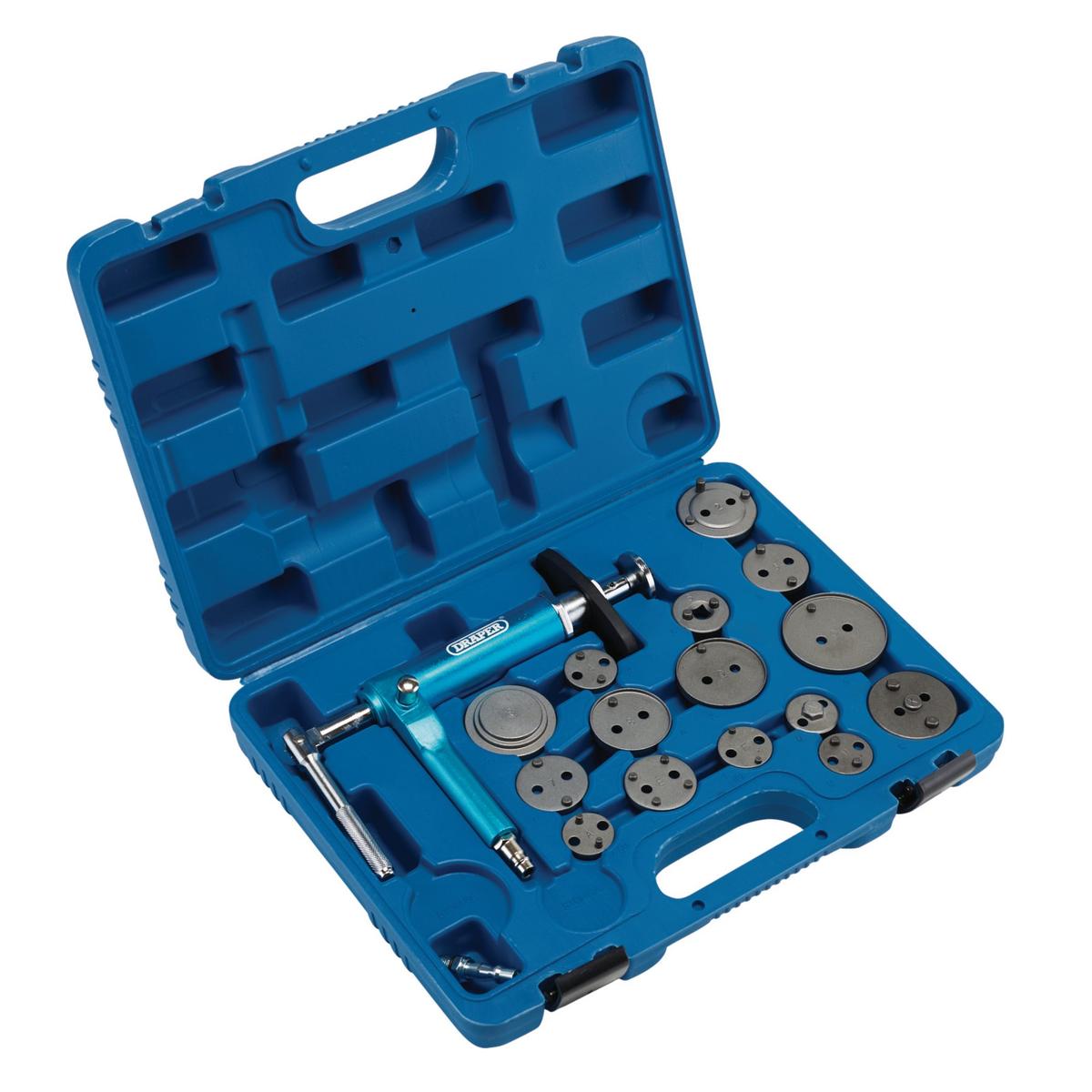 Draper Pneumatic Brake Caliper Wind-Back Tool Kit (16 Piece) - Image 2