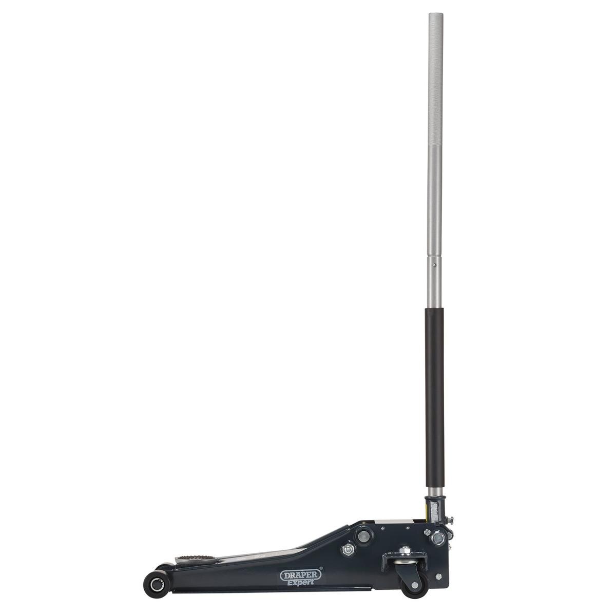 Draper Expert Professional Low Profile Garage Trolley Jack, 3 Tonne - Image 2