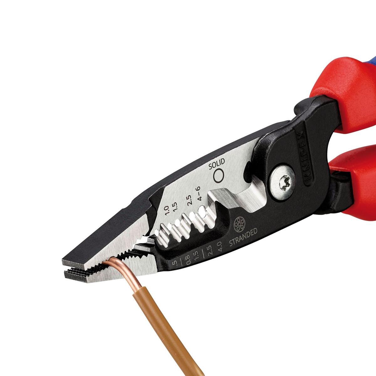 KNIPEX 13 72 200 ME Wire Stripper with Multi-Component Grips, 200mm - Image 5