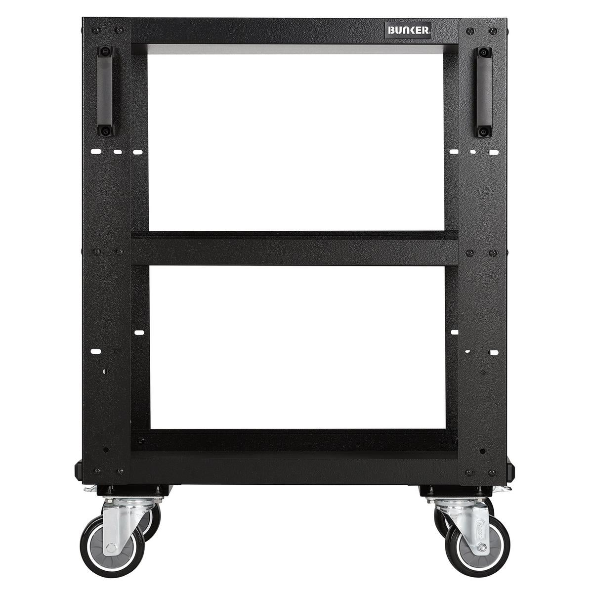 BUNKER Modular 3 Tier Tool Trolley, 646mm - Image 2