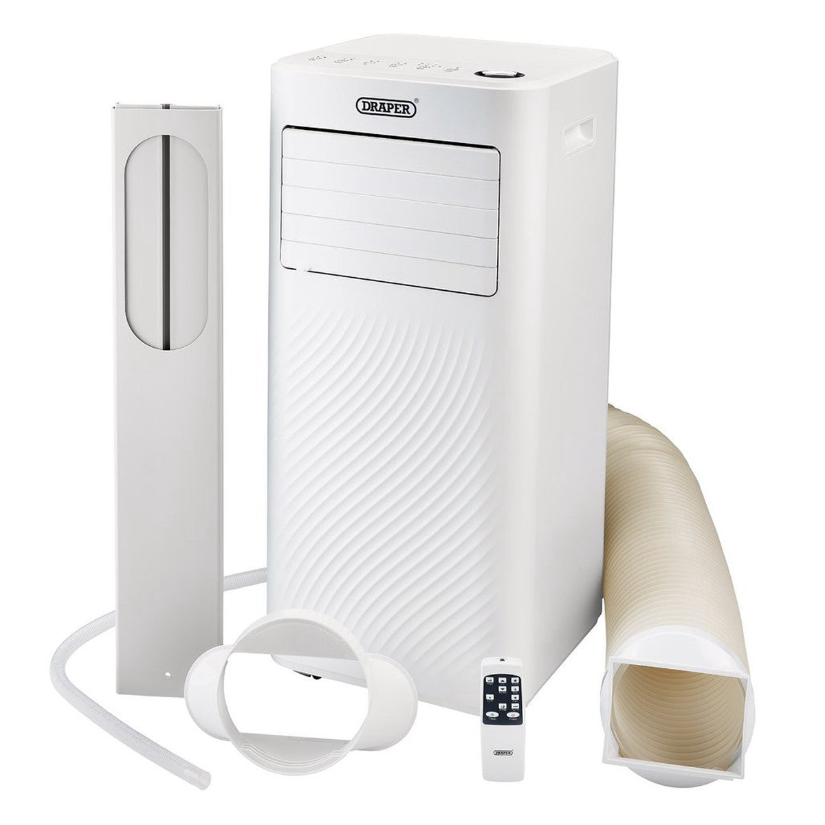 Draper 230V 3-in-1 Portable Air Conditioner with Remote Control, 9000BTU 23830