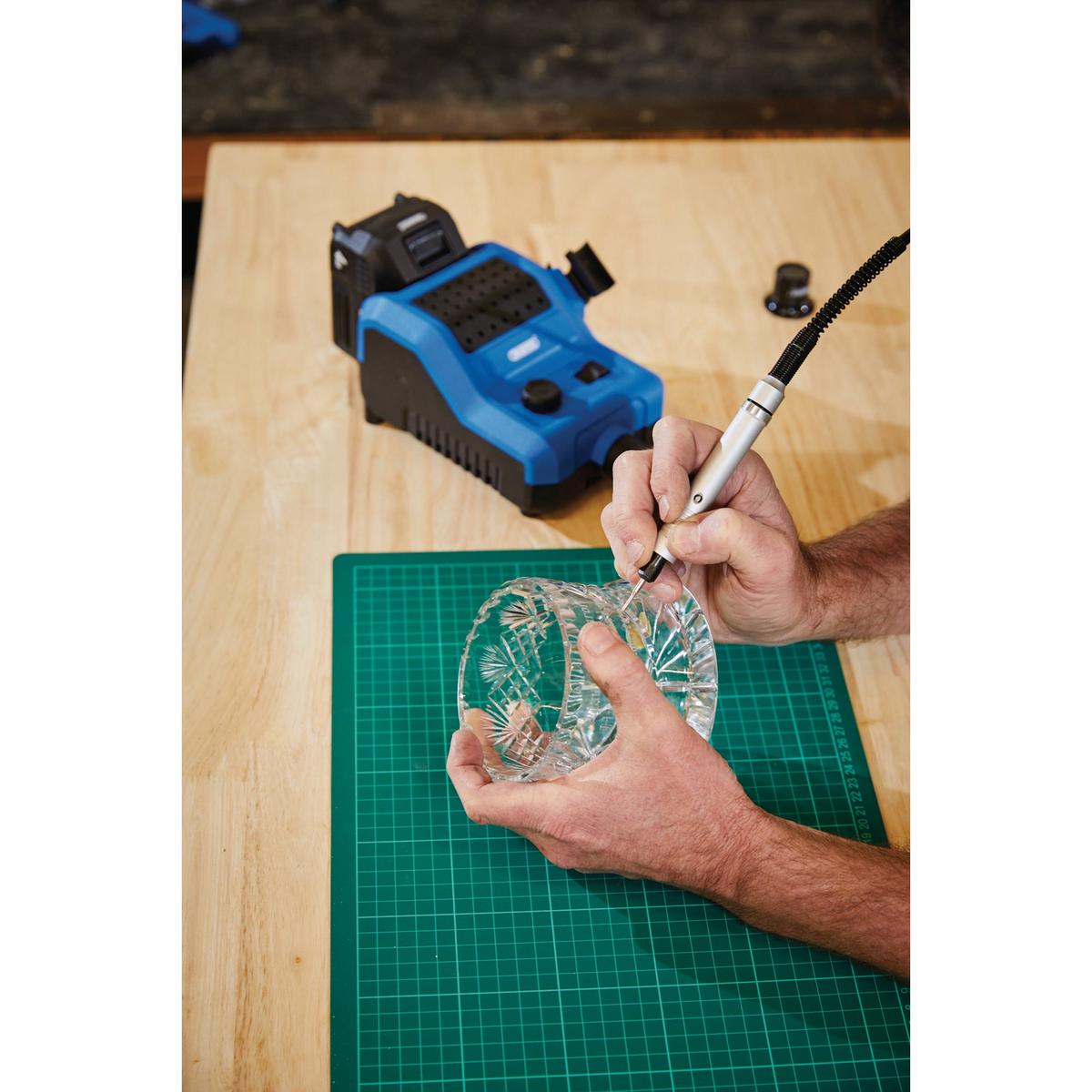 Draper D20 20V Engraver/Grinder (Sold Bare) - Image 5