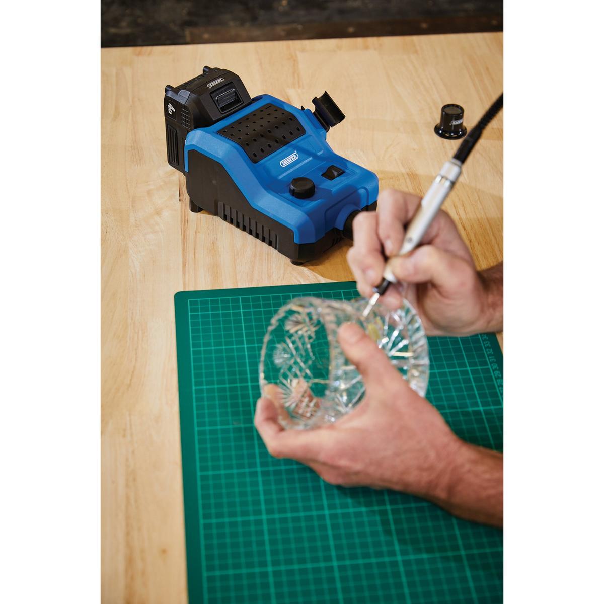 Draper D20 20V Engraver/Grinder (Sold Bare) - Image 7