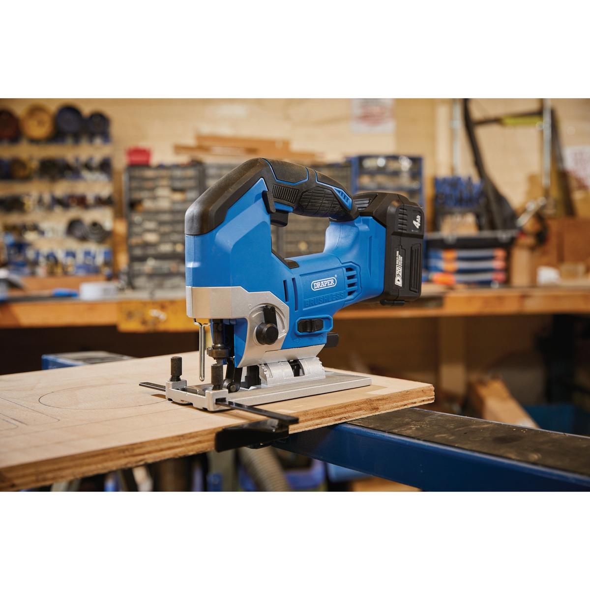 Draper D20 20V Brushless Jigsaw (Sold Bare) - Image 5
