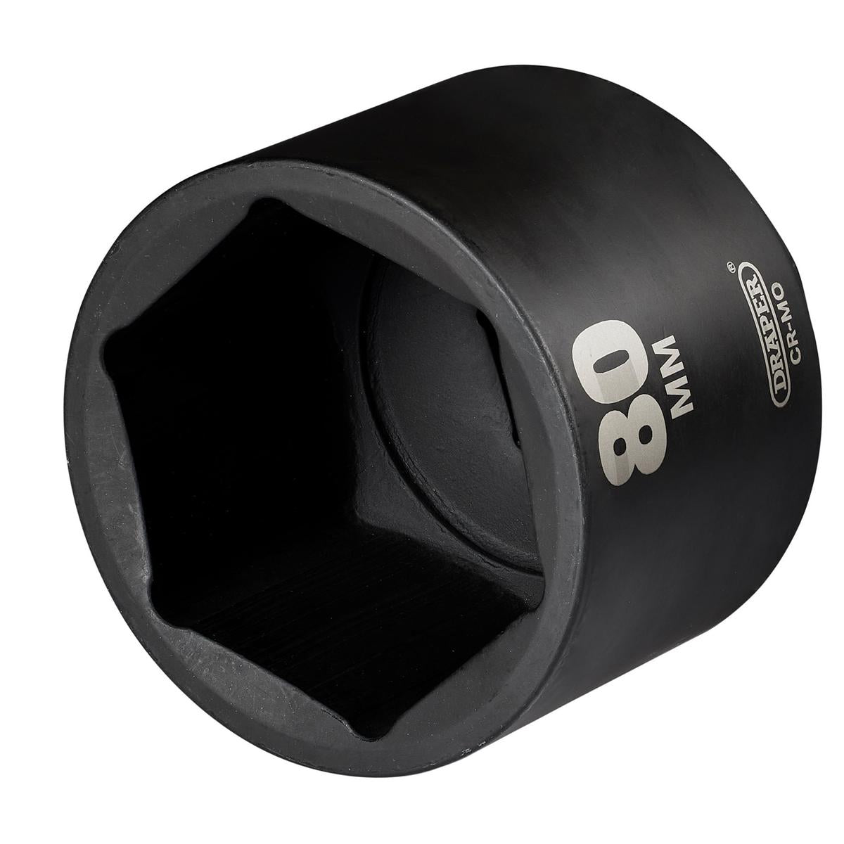 Draper HI-TORQ Deep Impact Socket, 1" Sq. Dr., 80mm - Image 1