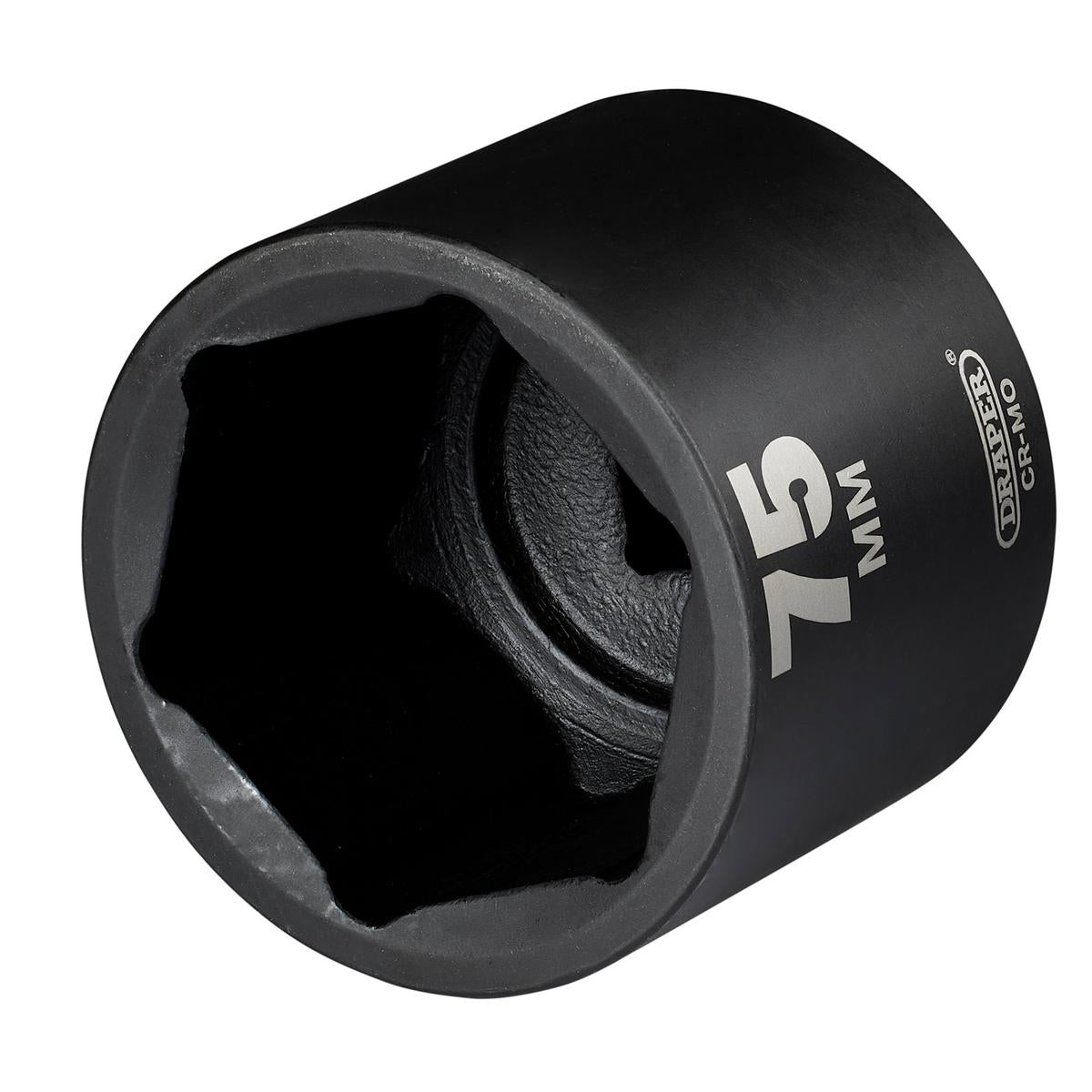 Draper HI-TORQ Deep Impact Socket, 1" Sq. Dr., 75mm - Image 1