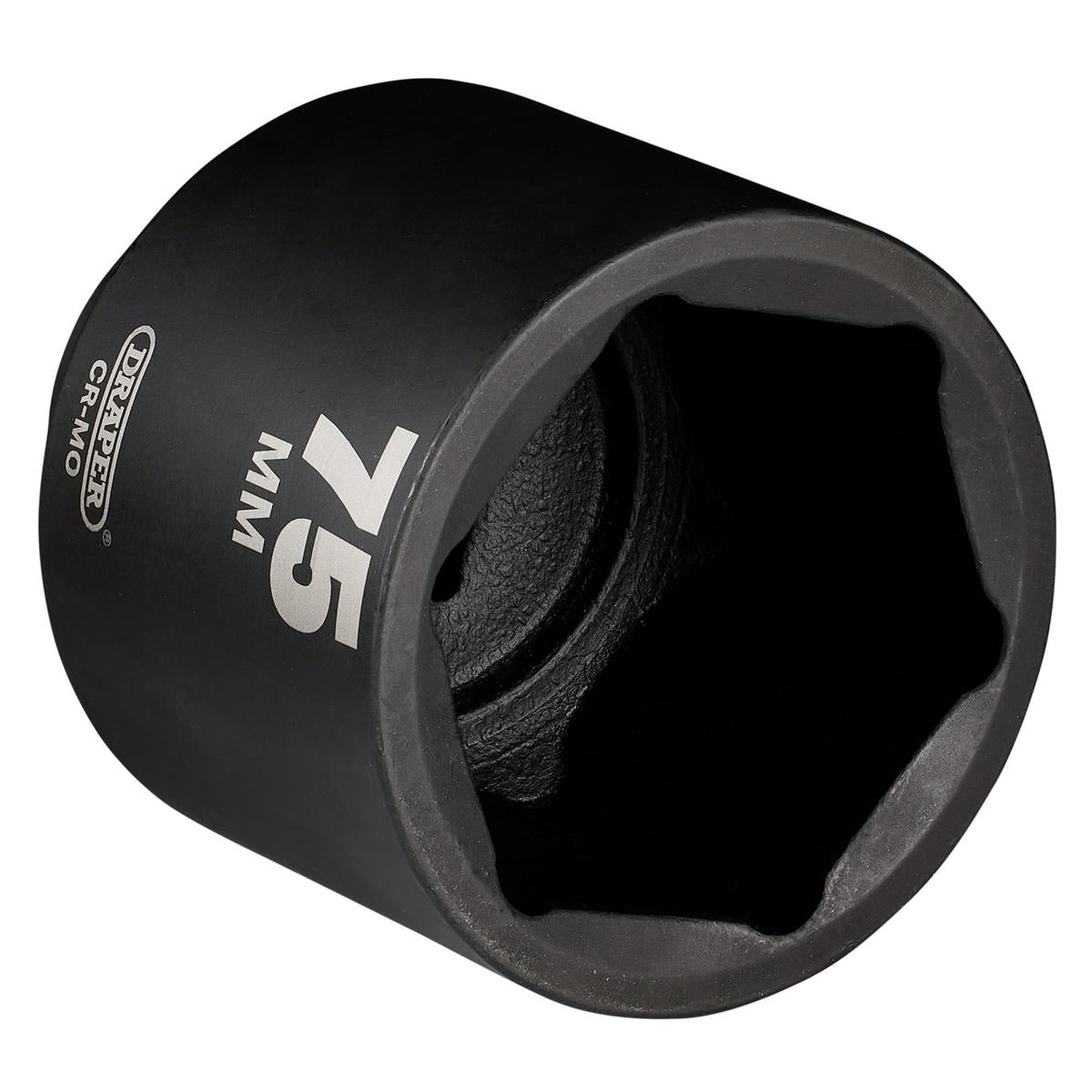 Draper HI-TORQ Deep Impact Socket, 1" Sq. Dr., 75mm - Image 2