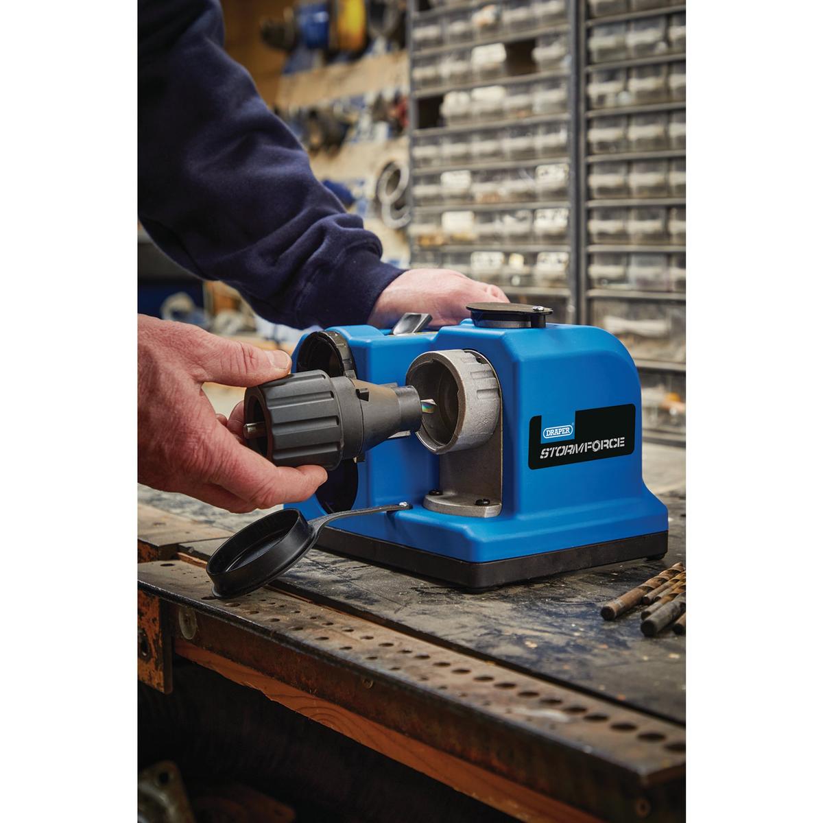 Draper Storm Force 230V Drill Bit Sharpener, 80W - Image 3