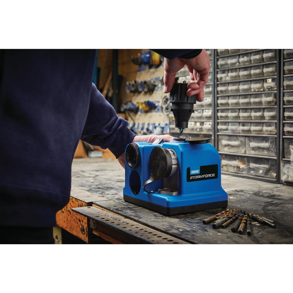 Draper Storm Force 230V Drill Bit Sharpener, 80W - Image 5