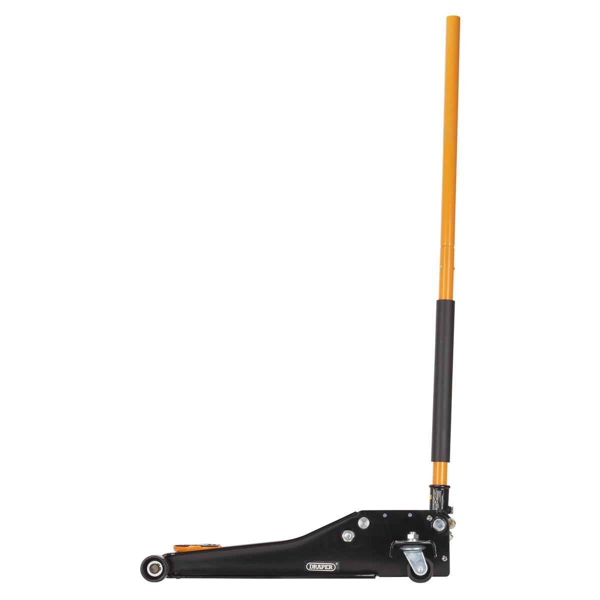 Draper Trolley Jack, 3 Tonne, Orange - Image 2