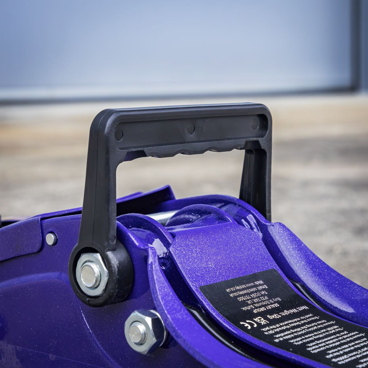 Sealey Low Profile Short Chassis Trolley Jack 2 Tonne - Purple - Image 3