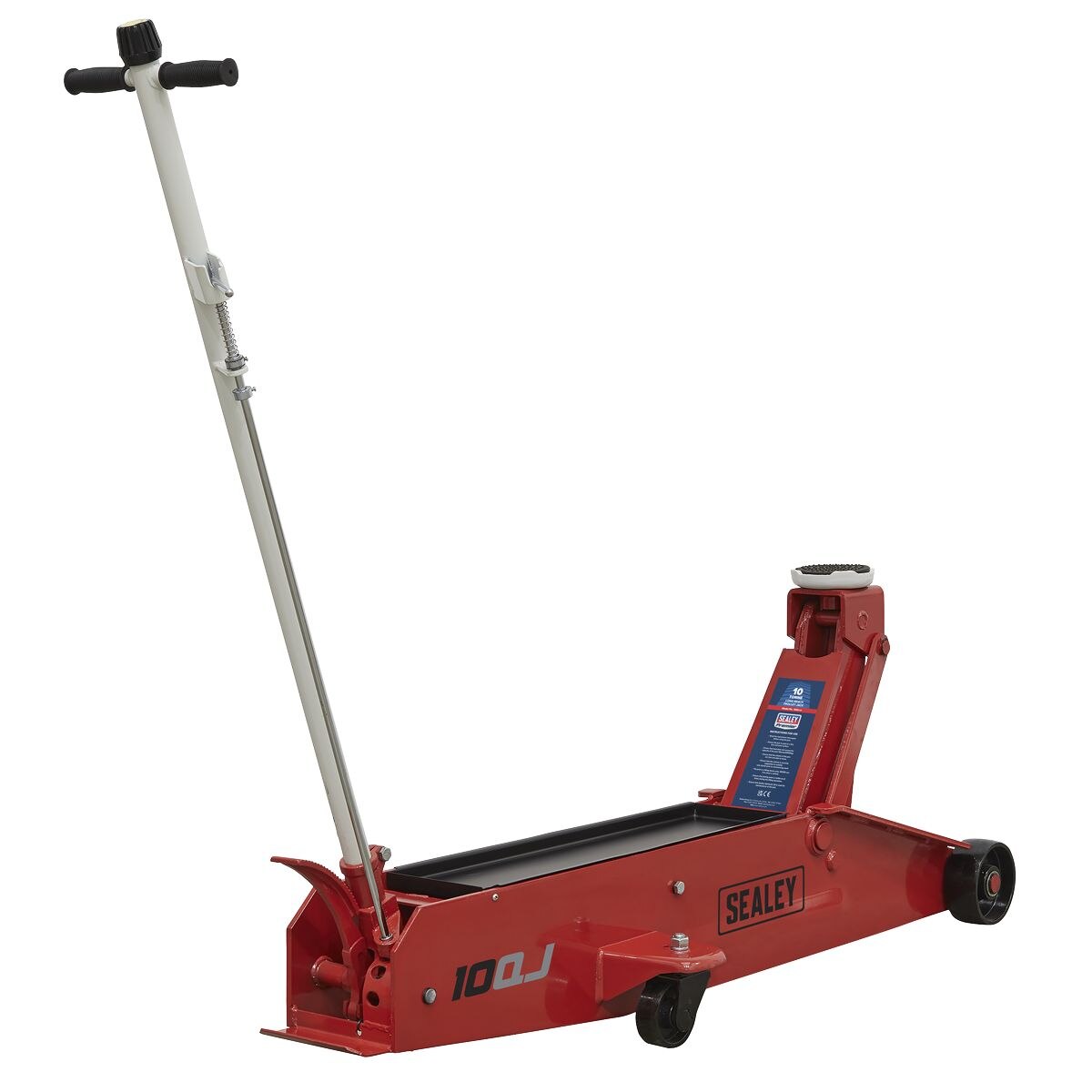 Sealey Premier Long Reach Trolley Jack 10 Tonne - Image 8