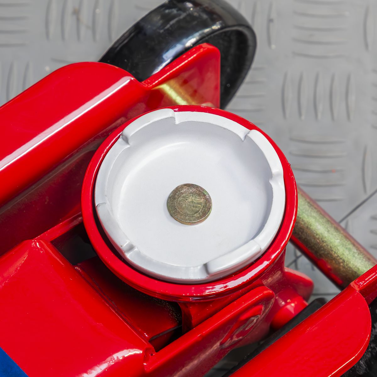 Sealey Long Reach Heavy-Duty Trolley Jack 3 Tonne - Image 6