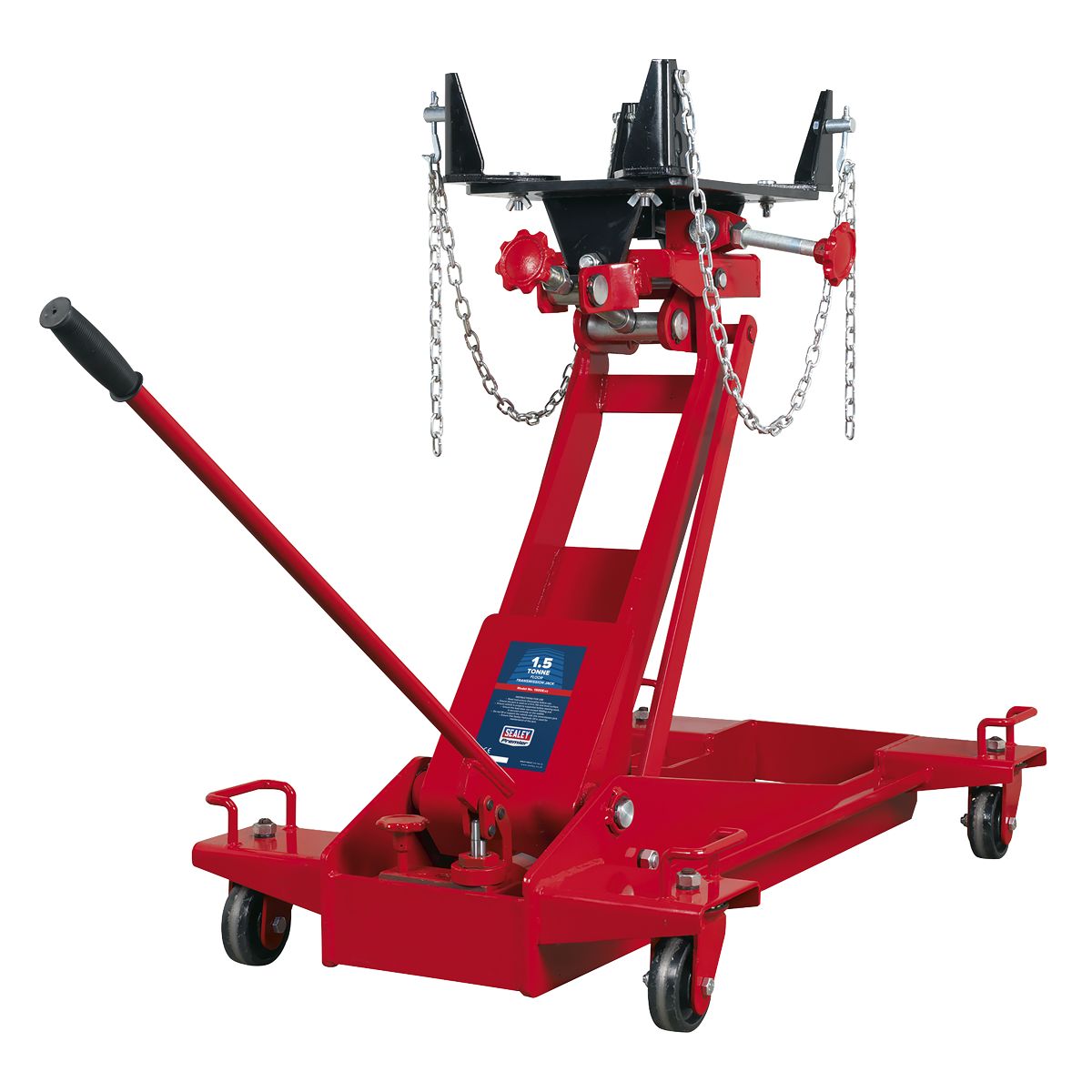 Sealey Floor Transmission Jack 1.5 Tonne - Image 1