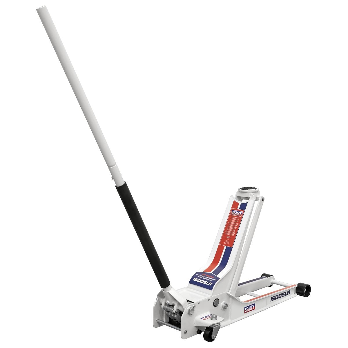 Sealey Low Profile Rocket Lift Trolley Jack 1.5 Tonne - Image 1