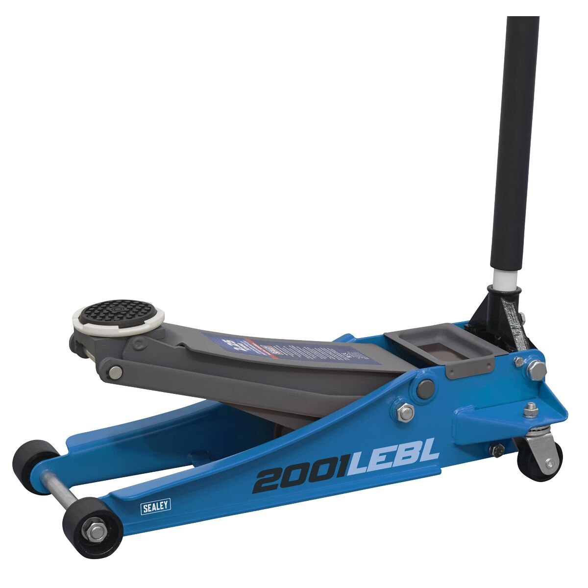 Sealey Low Profile Rocket Lift Trolley Jack 2.25 Tonne - Blue - Image 2