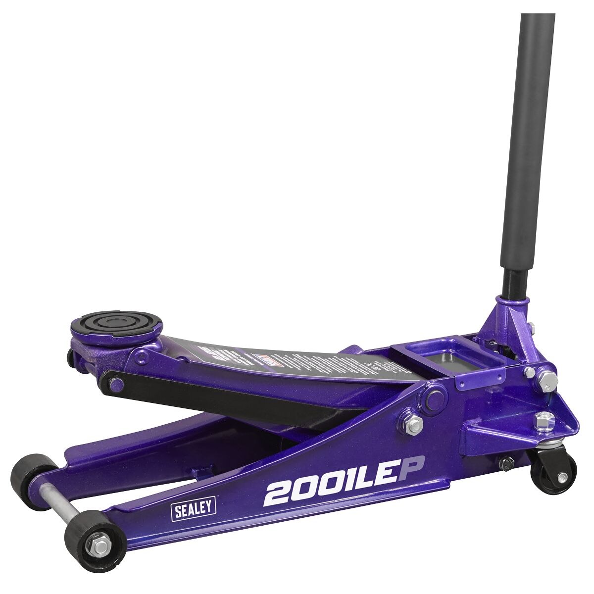 Sealey Low Profile Rocket Lift Trolley Jack 2.25 Tonne - Purple - Image 3